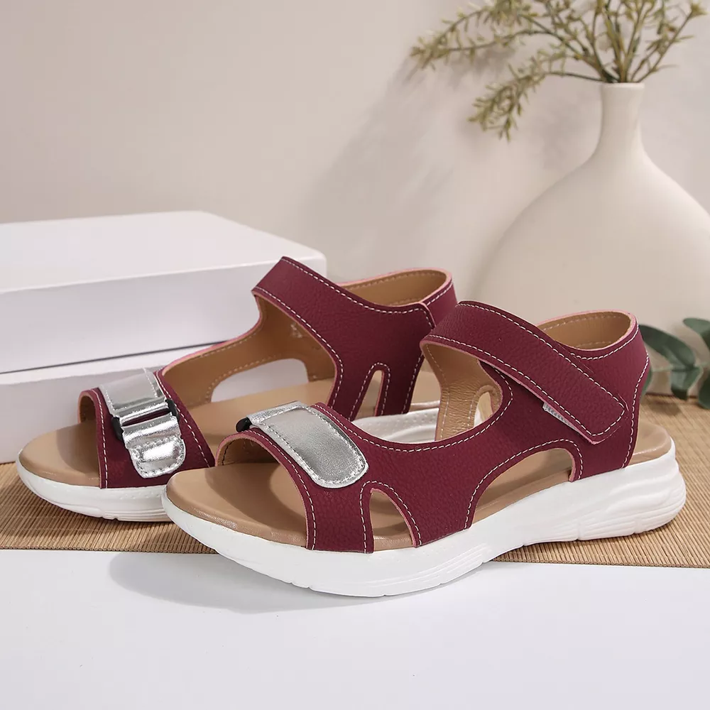 Open Toe Wedge Sandals, image 5