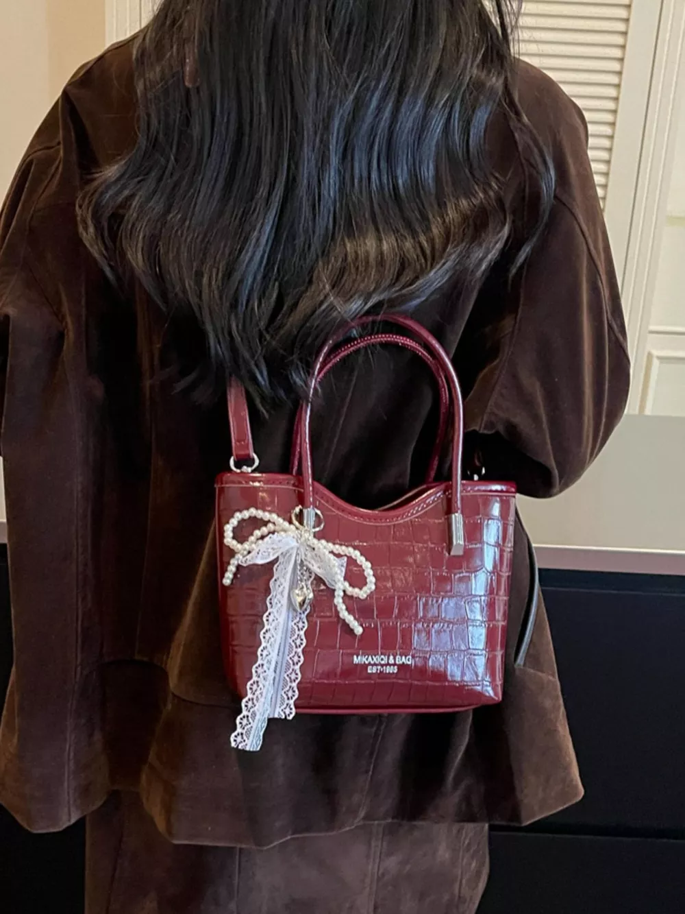 PU Leather Crossbody Bag, image 16