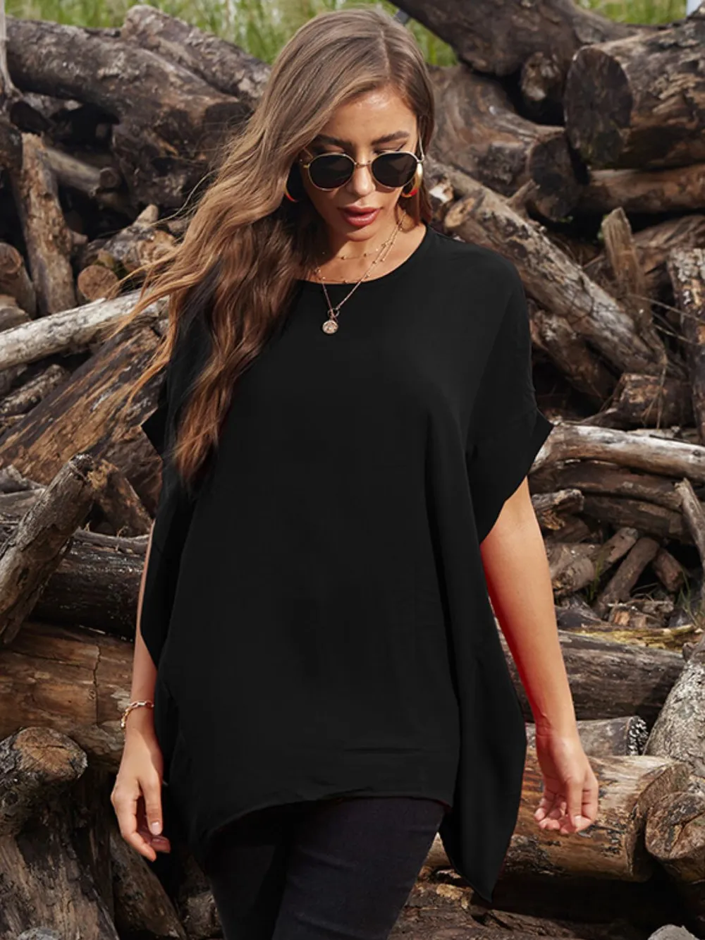 Round Neck Short Sleeve T-Shirt, image 8