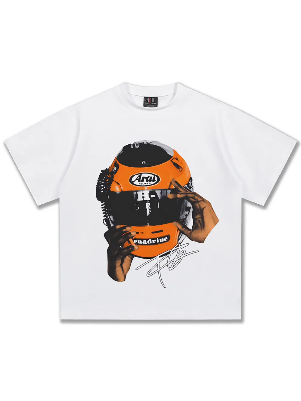 Men's Graphic Round Neck Short Sleeve T-Shirt, image 8