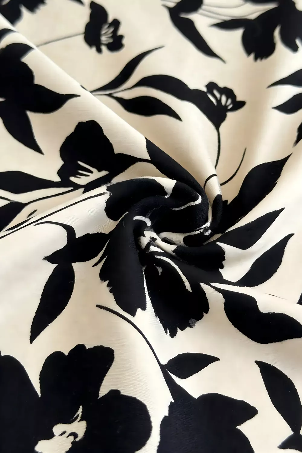 Floral Print Short Sleeve A-Line Maxi Dress, image 4