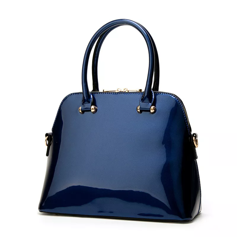 Patent Leather Handbag, image 5