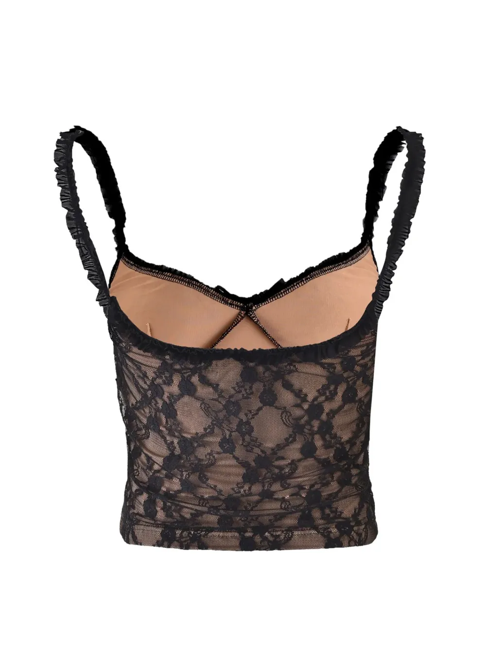 Lace Cami Top with Frill Straps, image 14