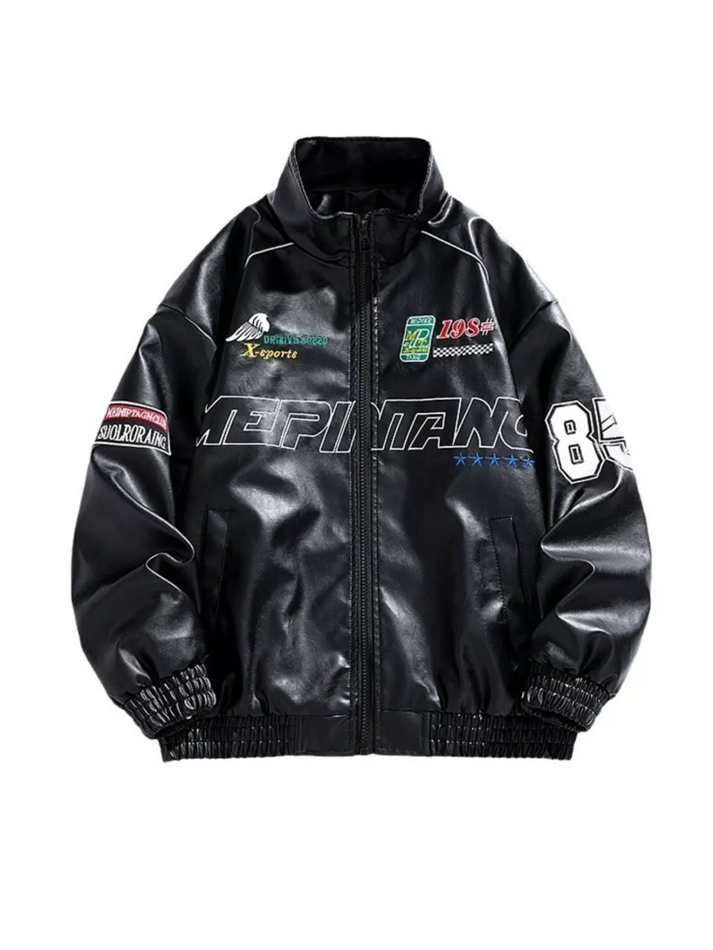 Men's Plus Size Zip-Up Jacket