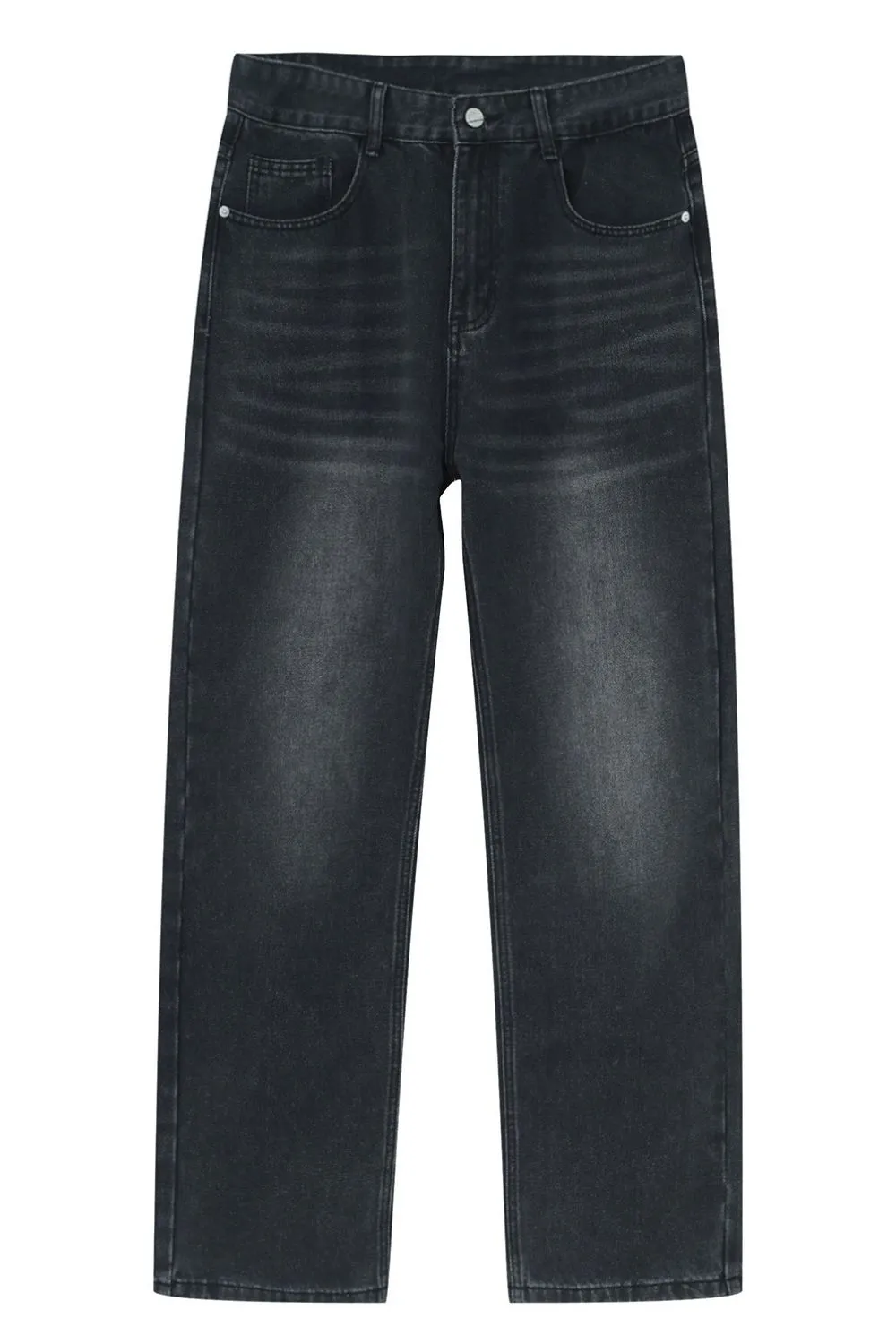 Straight Leg Jeans with Pockets, image 7