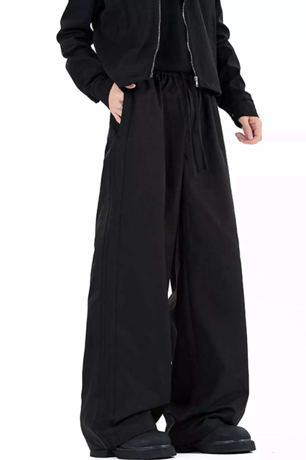 Men's Wide Leg Casual Pants, image 4