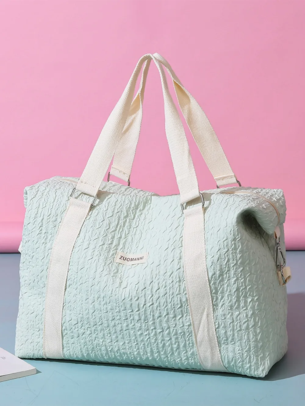 Texture Oxford Cloth Travel Bag, image 9