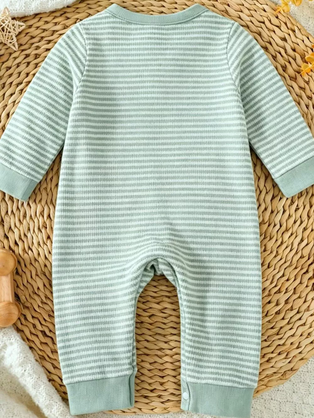 Children's Animal Striped Long Sleeve Jumpsuit, image 6