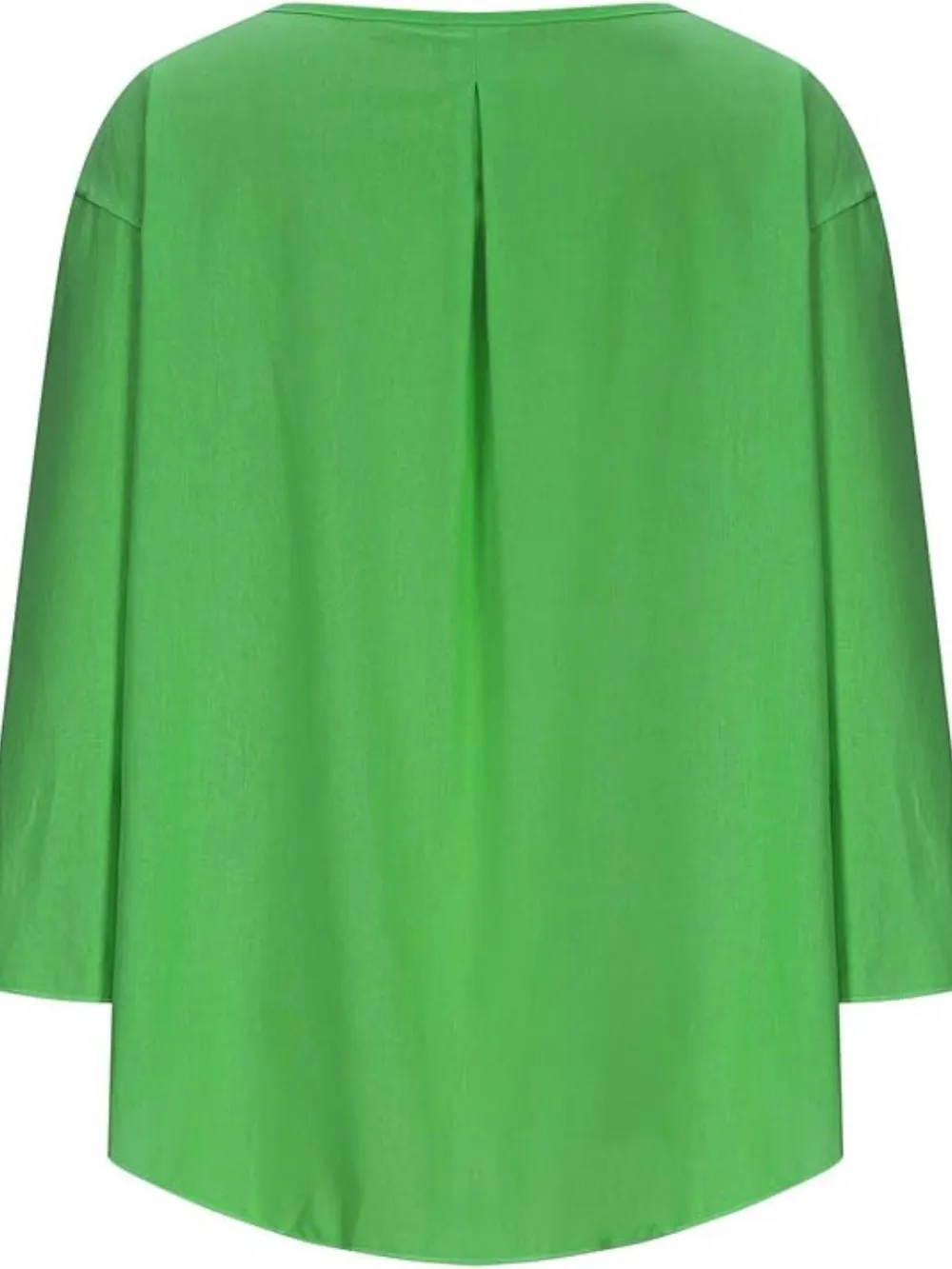 Full Size Round Neck Relaxed Fit Blouse Plus Size, image 16