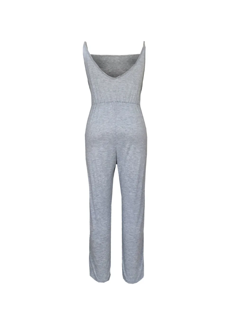 Tied Spaghetti Strap Square Neck Jumpsuit, image 2