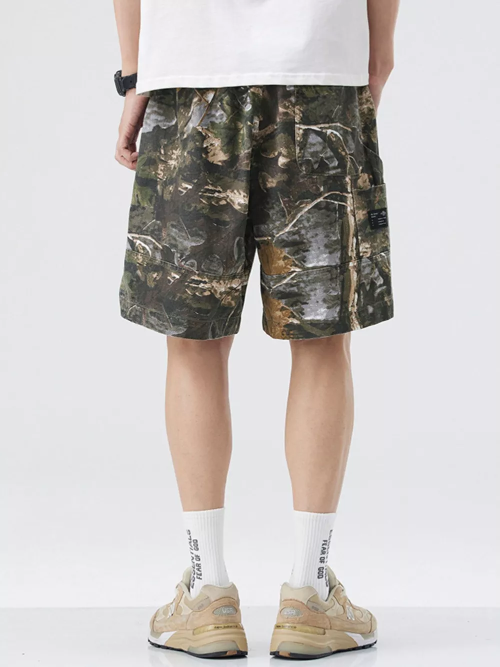Men's Plus Size Loose Fit Shorts, image 4