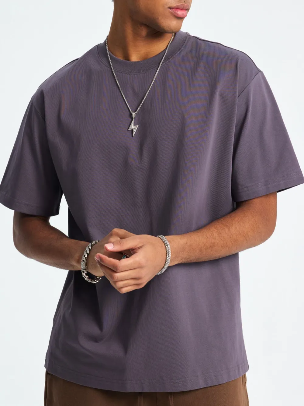 Men's Classic Crew Neck Oversized T-Shirt, image 13
