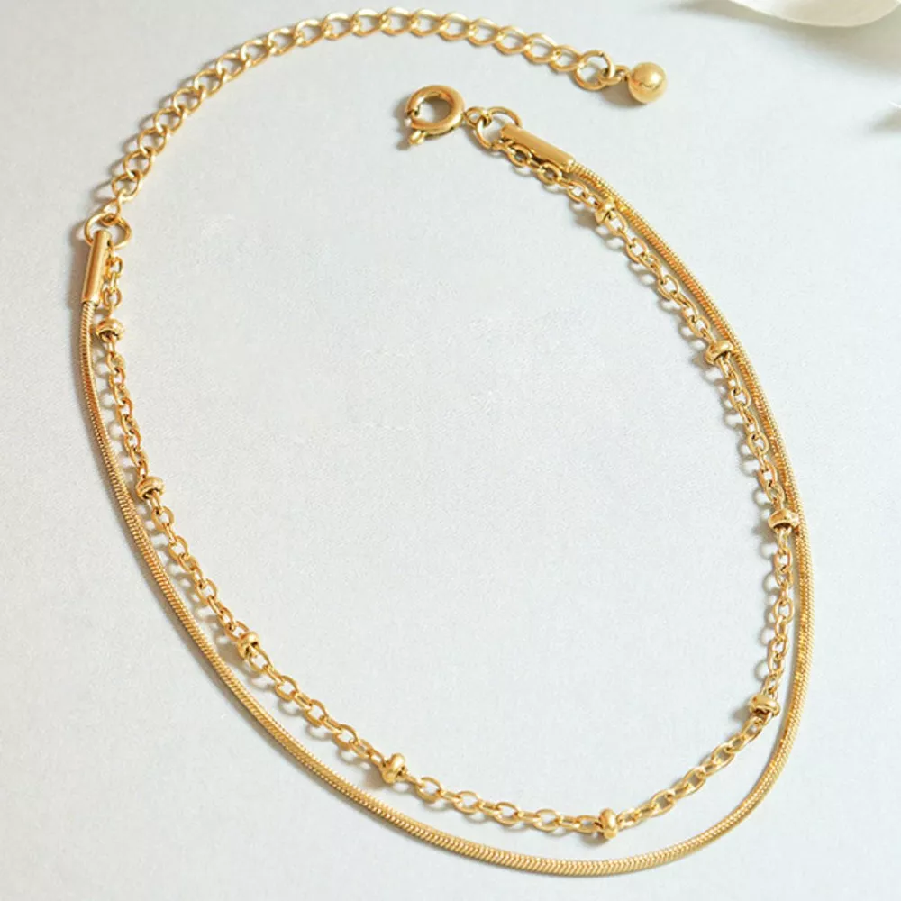 Titanium Steel Double Layered Bracelet, image 3
