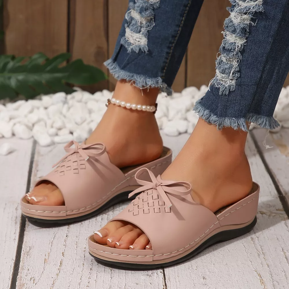 Open Toe Wedge Sandals, image 7