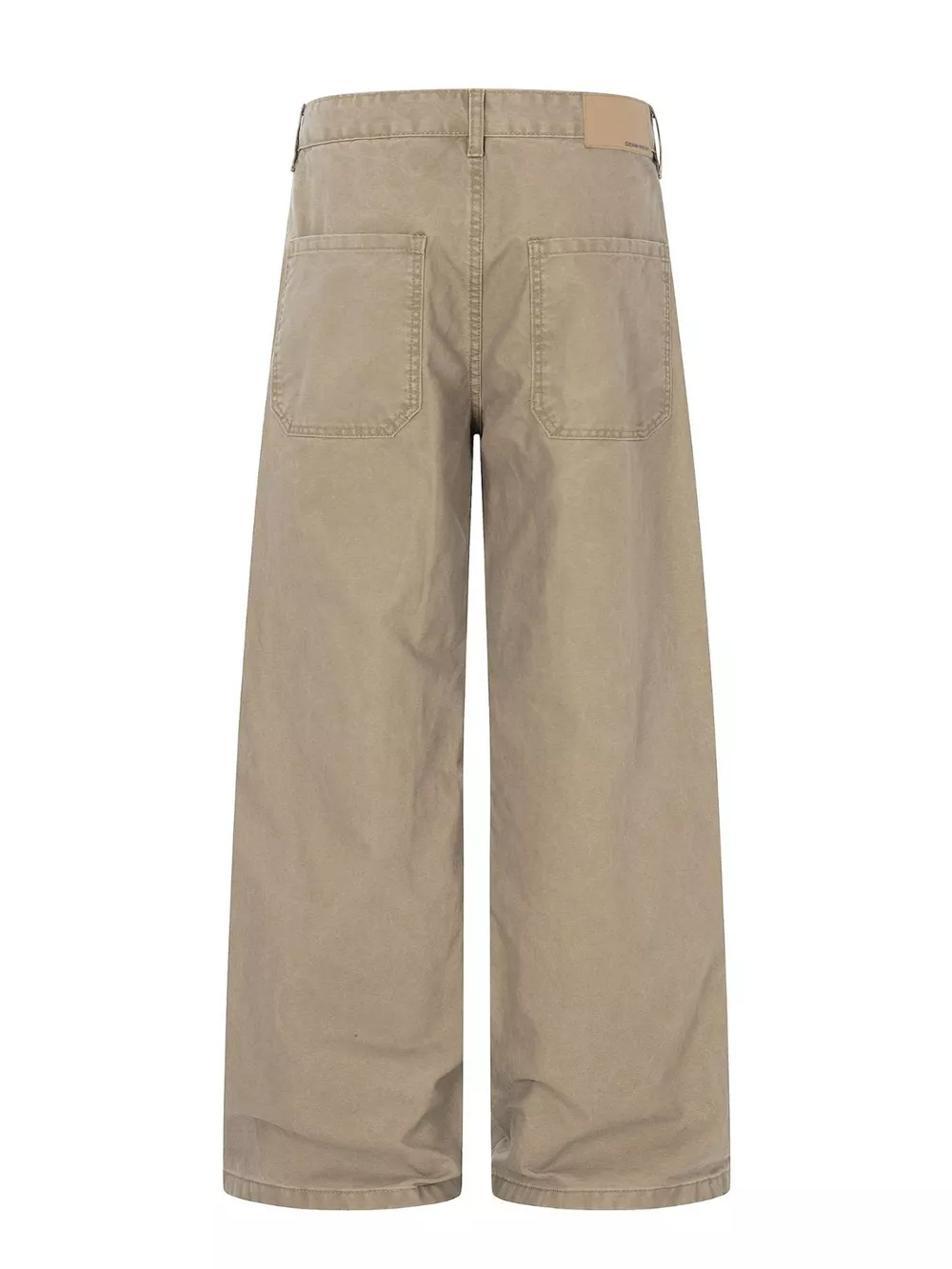 Men's Patchwork Wide-Leg Cargo Pants, image 5