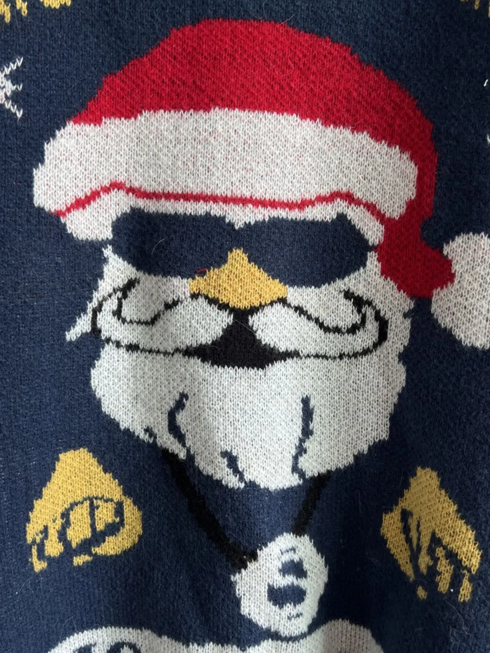 Santa Round Neck Long Sleeve Sweater, image 6