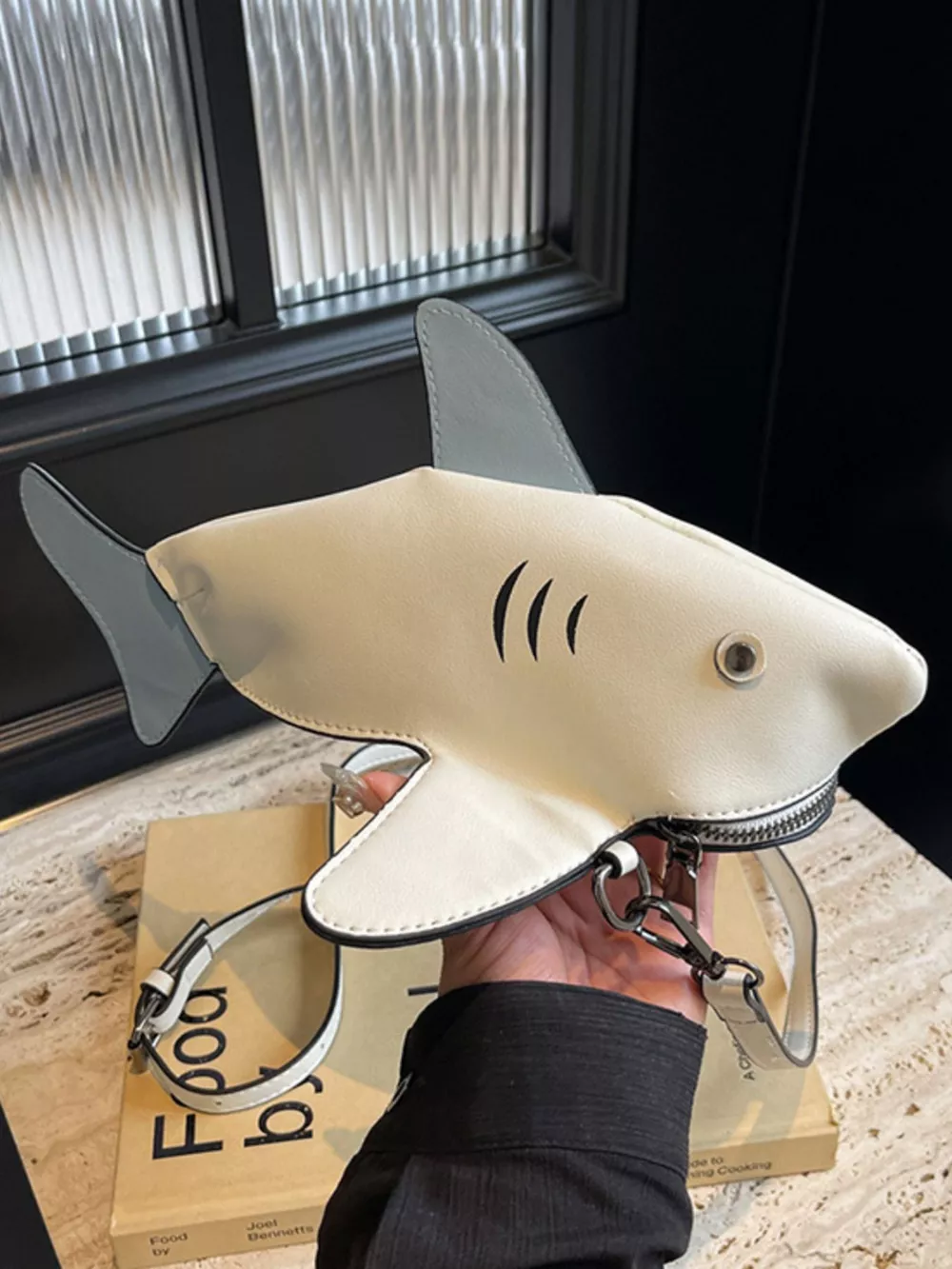 Shark Design Crossbody Bag, image 6