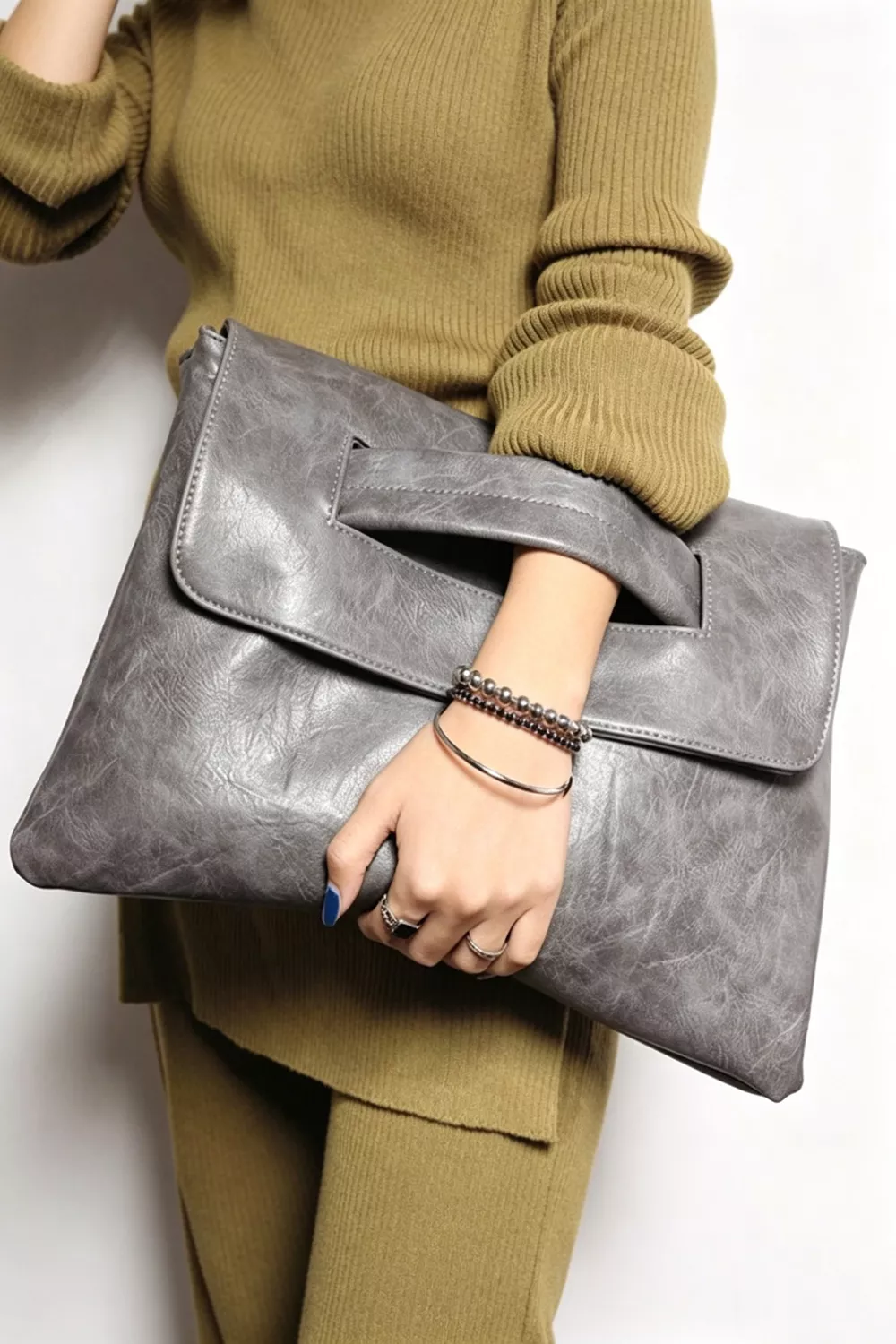 Vintage Style Envelope Clutch, image 3