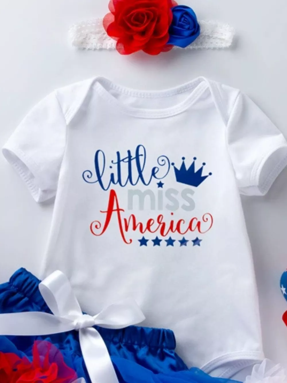 Children's First 4th of July Outfit Set, image 17