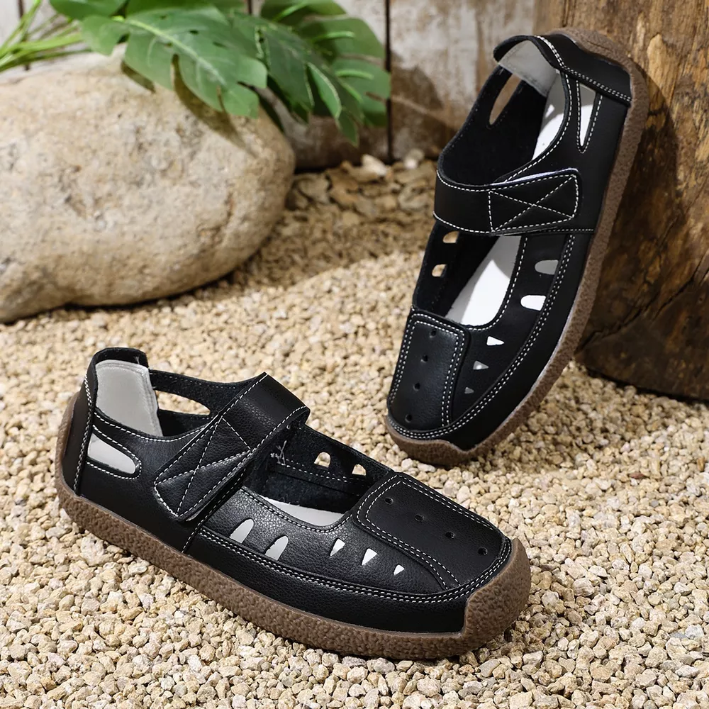 Round Toe Platform Slip-Ons, image 12