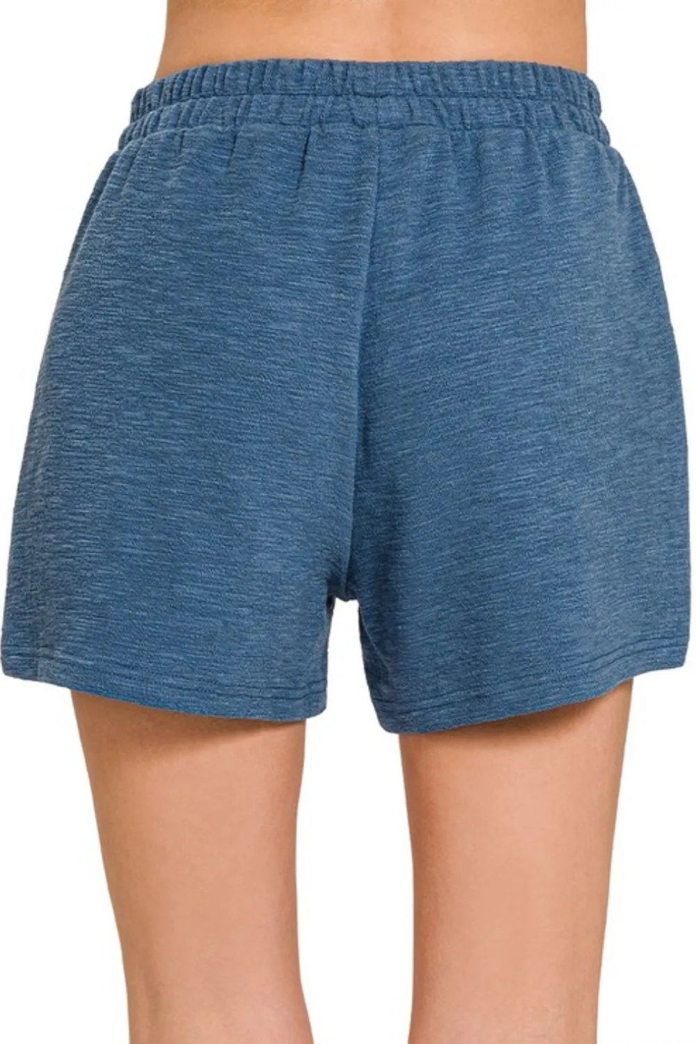 Cotton Slub Shorts, image 2