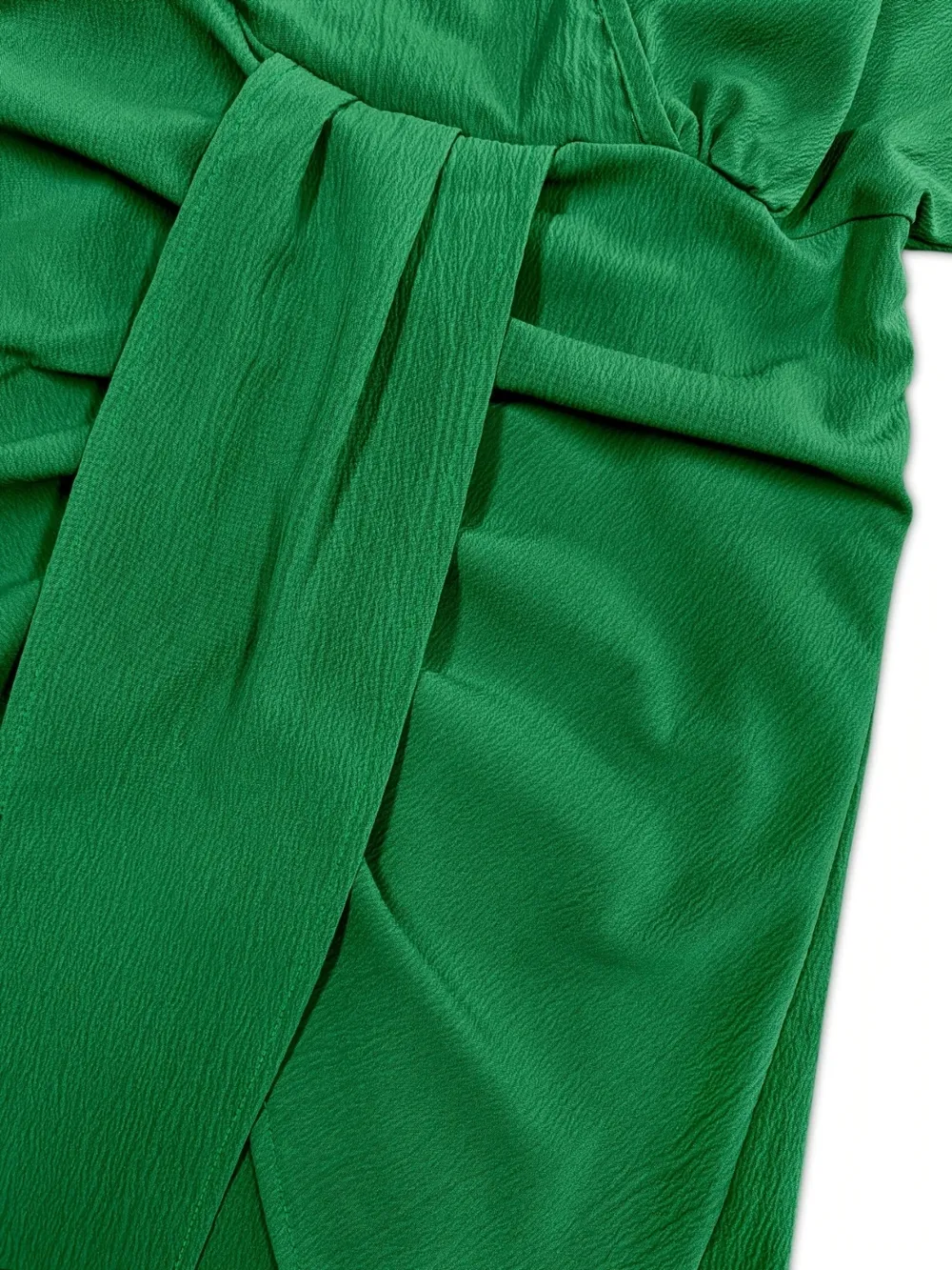 Ruched Surplice Half Sleeve Mini Dress, image 5