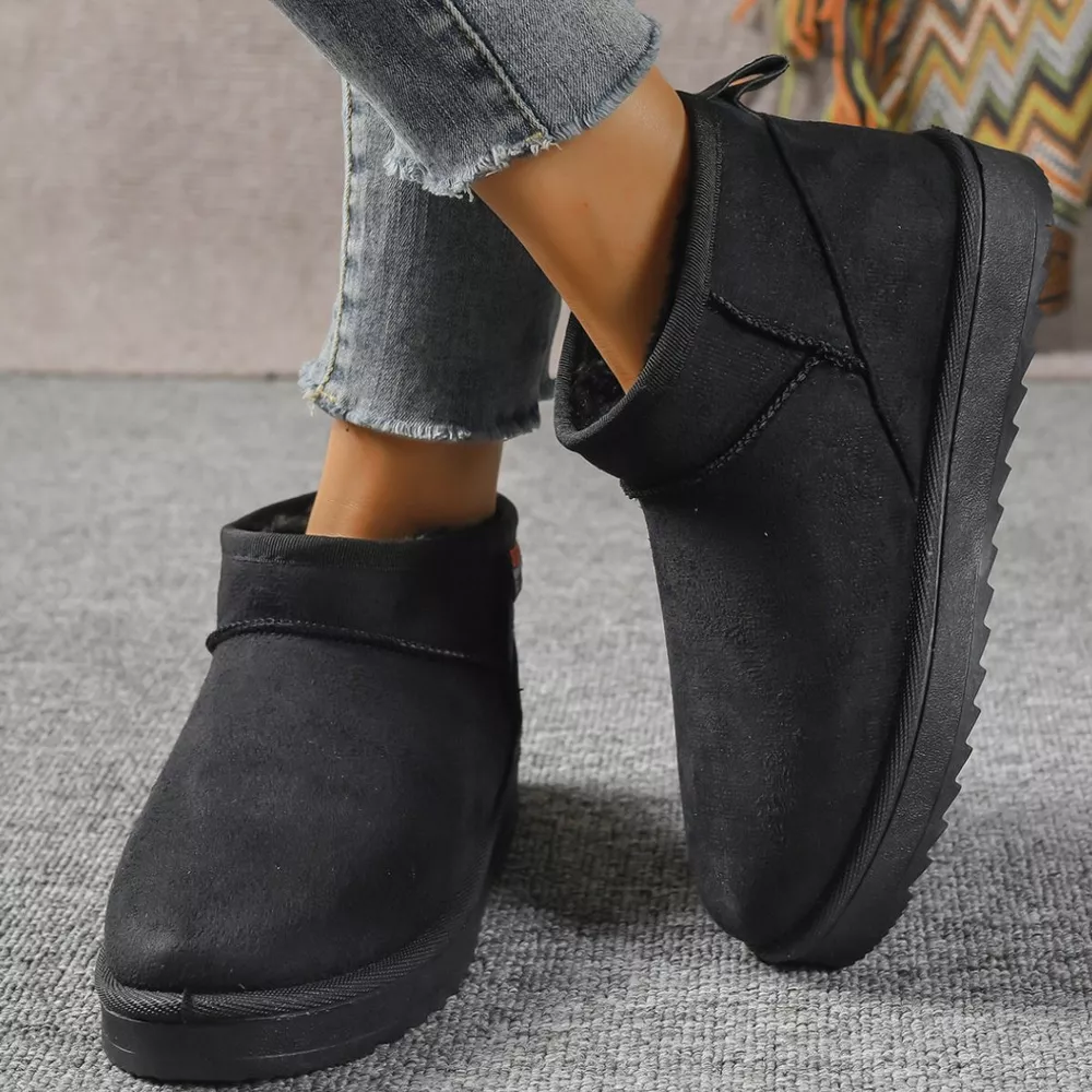 Round Toe Platform Boots, image 8
