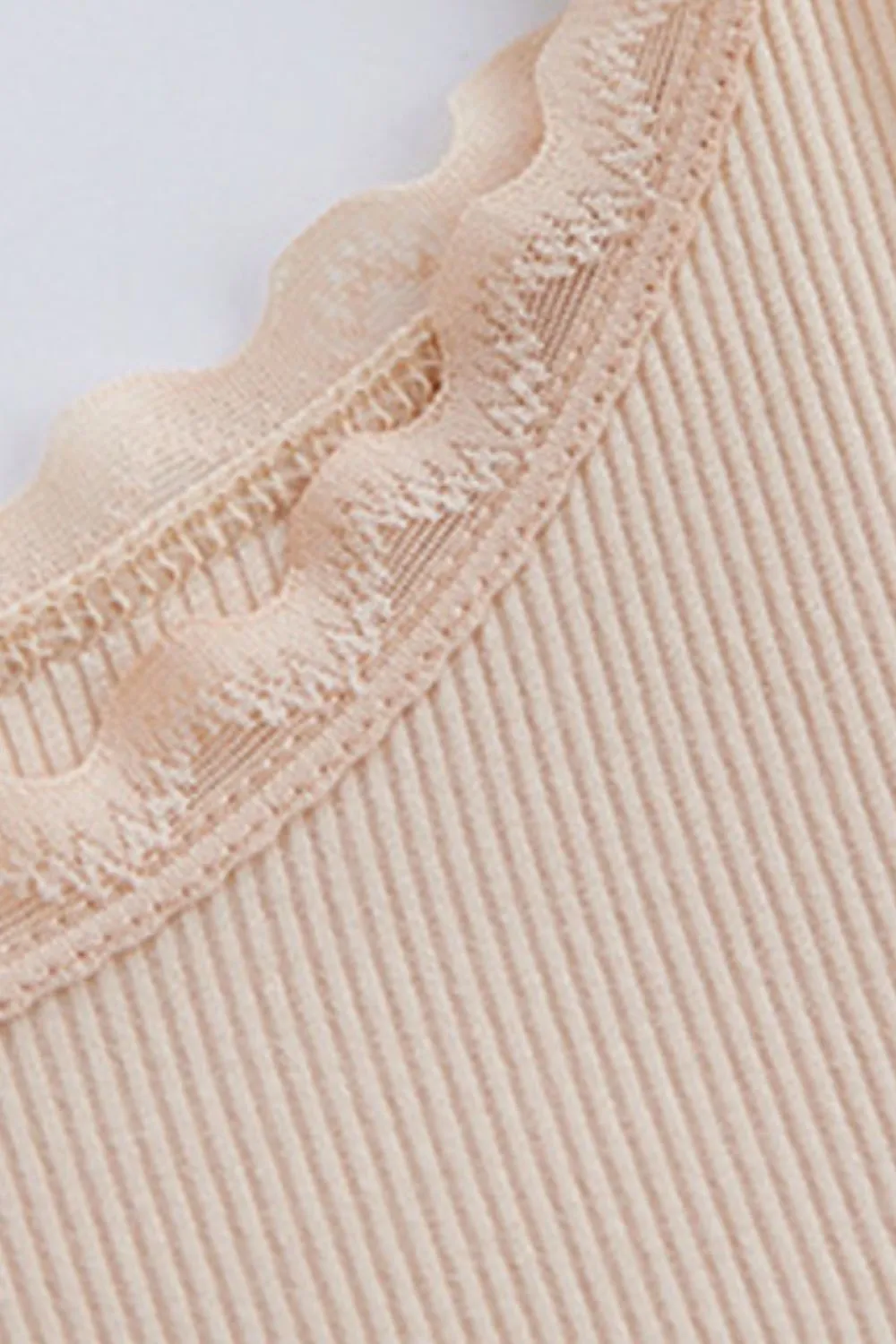 Lace Trim Scoop Neck Cami Top, image 13