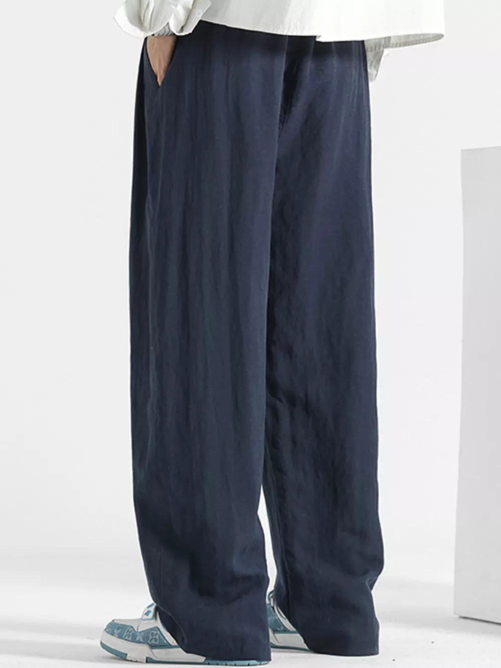 Men's Plus Size Casual Loose Fit Pants, image 4