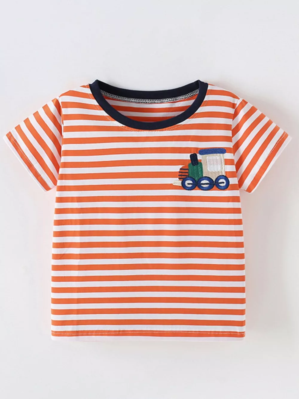 Children's Striped Short Sleeve T-Shirt