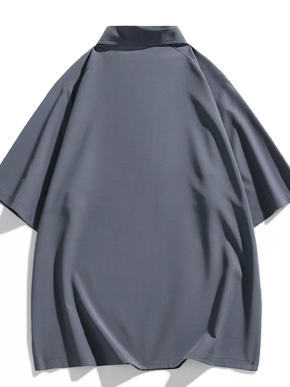 Men's Plus Size Button Detail Short Sleeve Polo, image 9