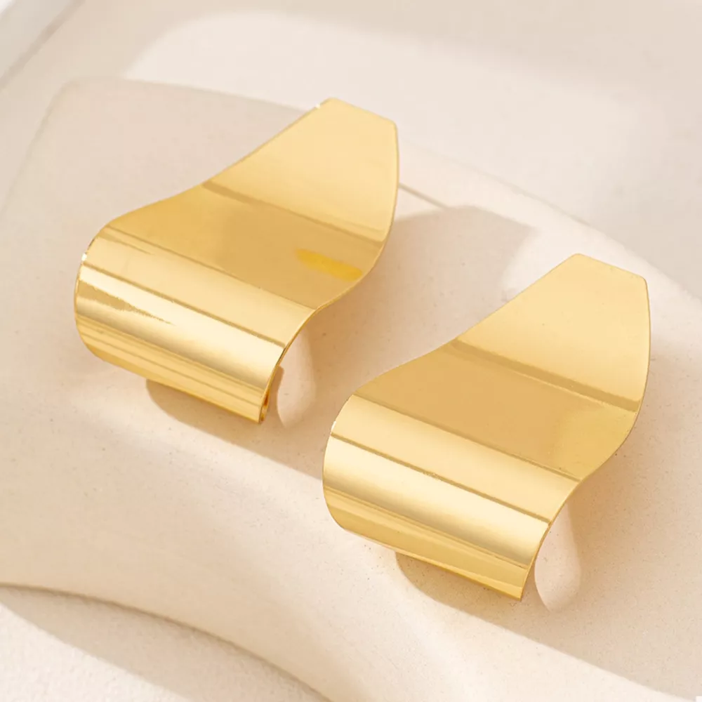 Alloy Geometric Earrings, image 4