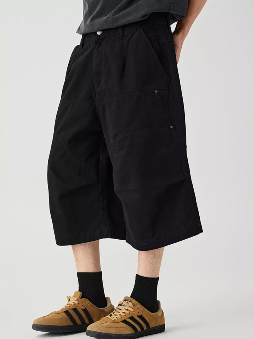 Men's Wide-Leg Shorts, image 3