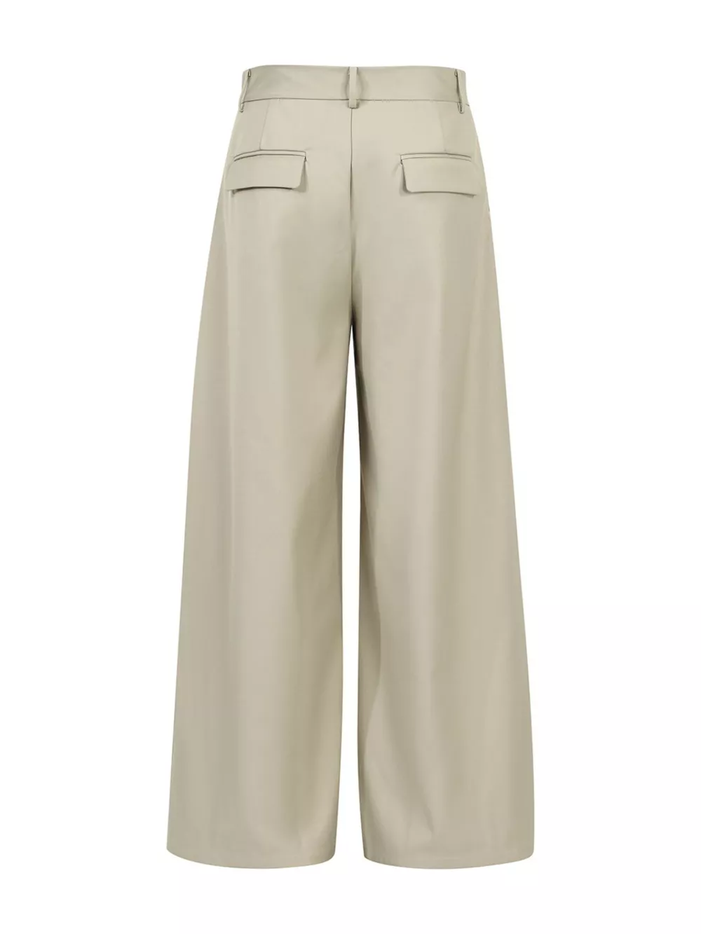 Men's Wide-Leg Pleated Pants, image 3
