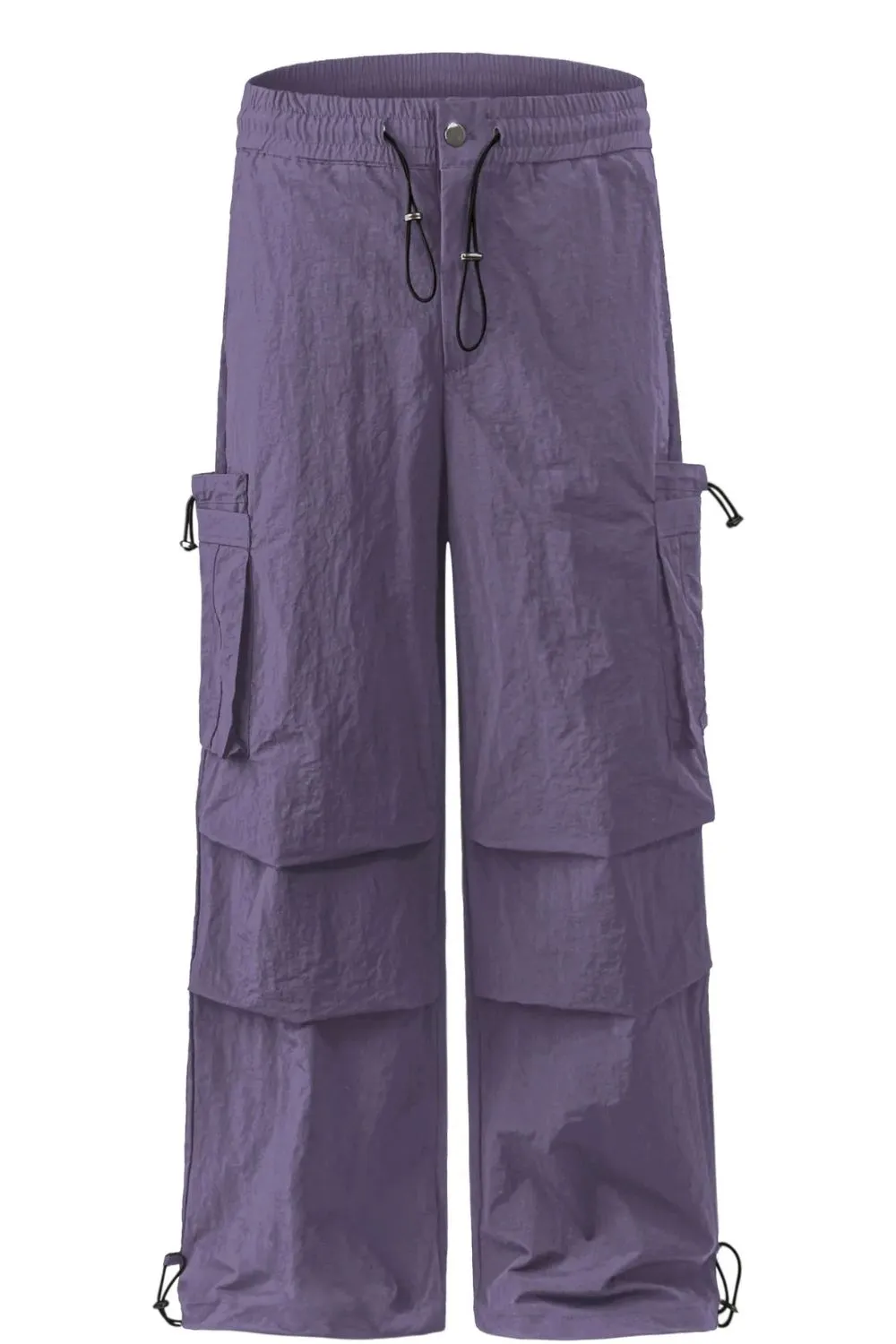 Men's Wide Leg Cargo Pants, image 2