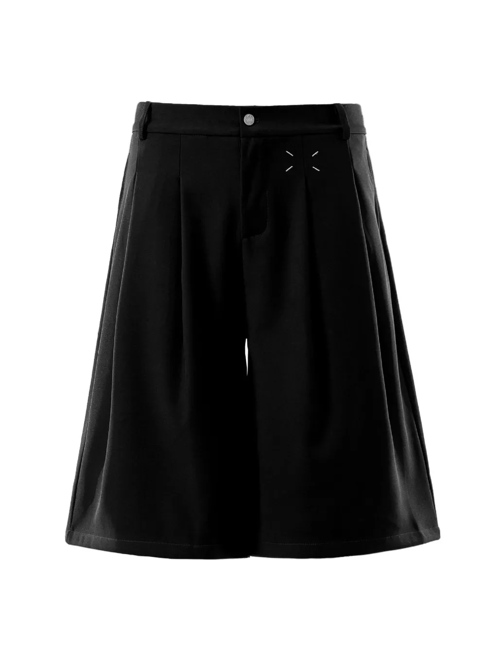 Men's Pleated Loose Fit Capris, image 4