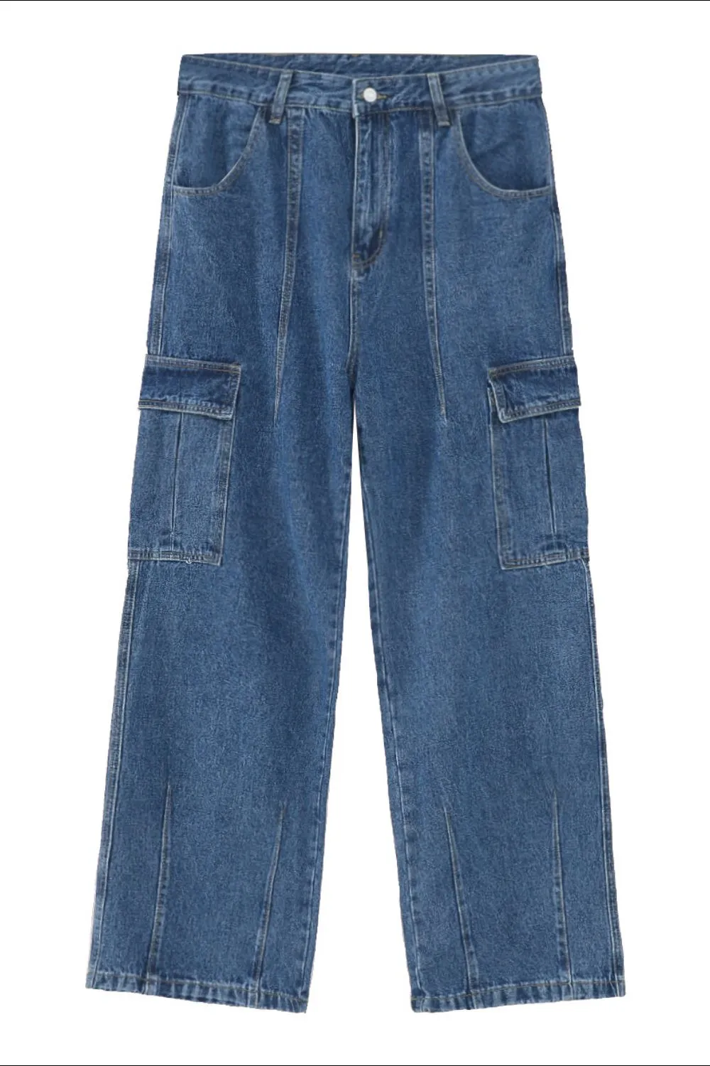Wide Leg Jeans with Pockets, image 6