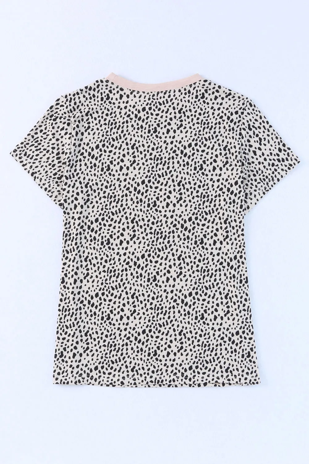 MAMA Animal Print Round Neck Short Sleeve T-Shirt, image 4