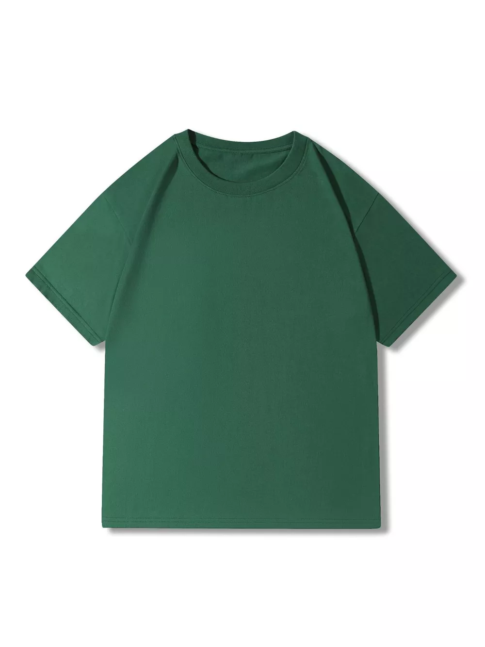 Men's Full Size Classic Crew Neck Solid Color T-Shirt Plus Size, image 16