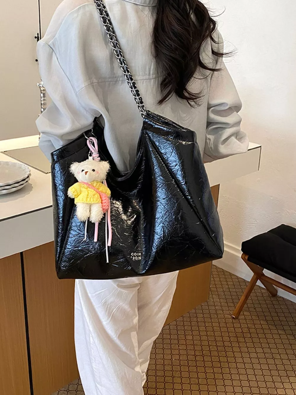 PU Leather Shoulder Bag, image 2