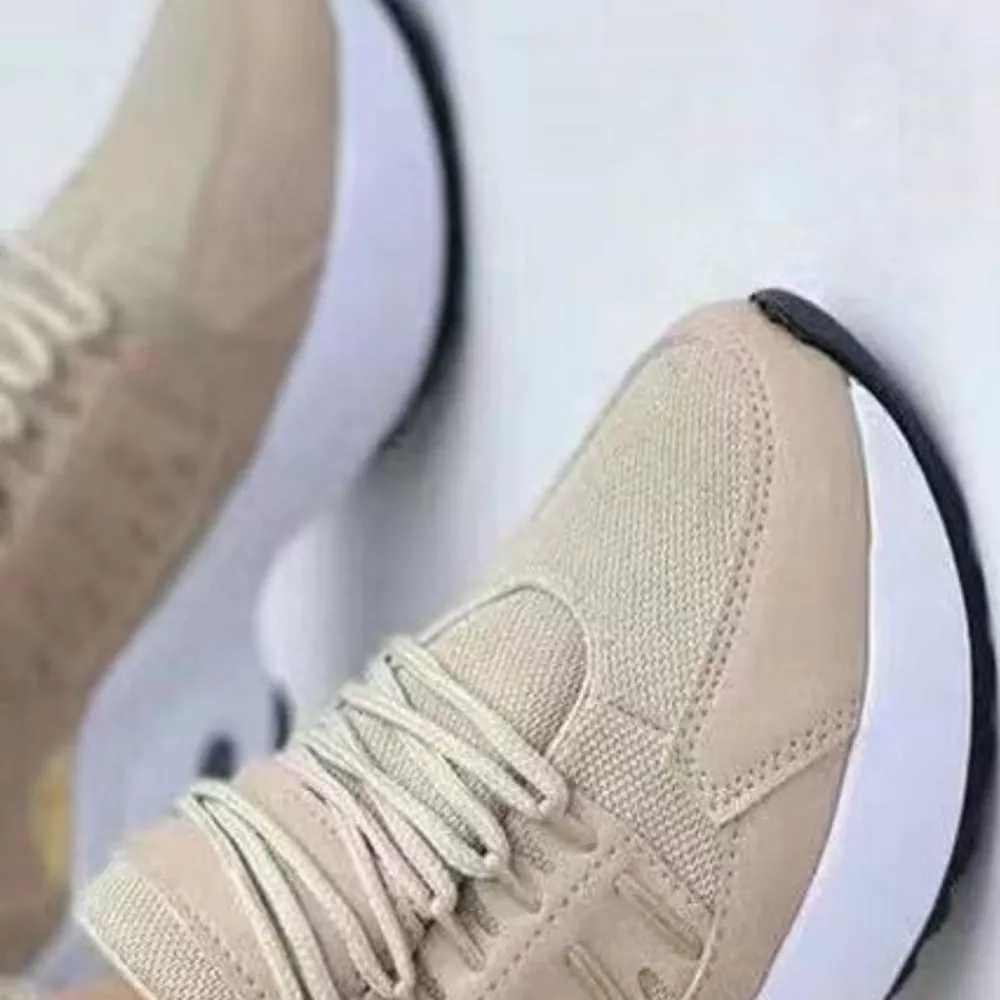 Lace Up Round Toe Sneakers, image 8