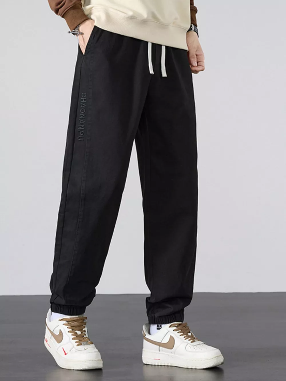 Men's Plus Size Casual Loose Fit Joggers, image 11