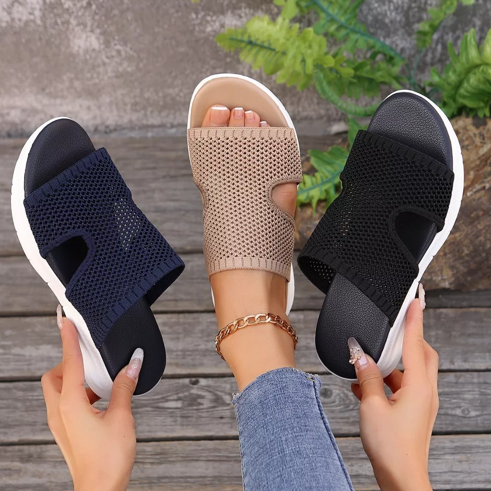 Breathable Mesh Open Toe Sandals