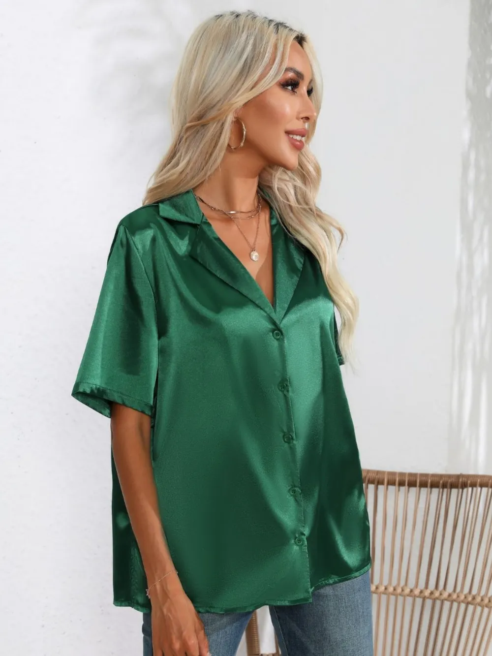 Button Up Collared Neck Shirt, image 11