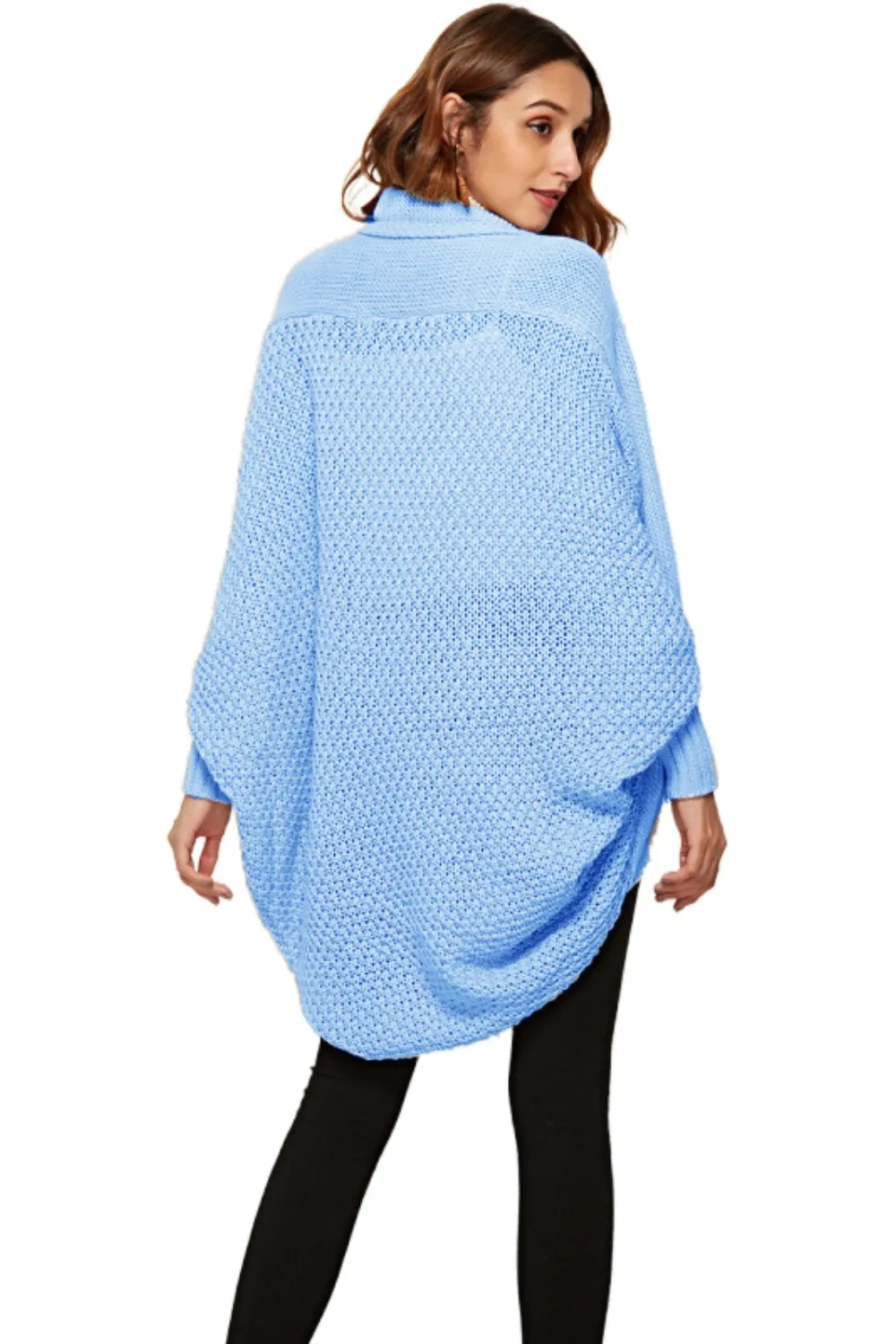 Open Front Batwing Sleeve Cardigan, image 24