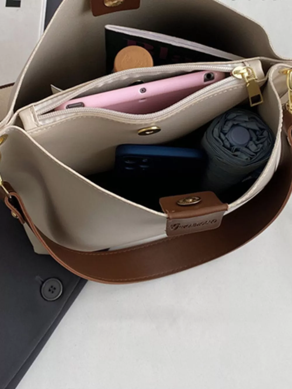 PU Leather Crossbody Bag, image 7