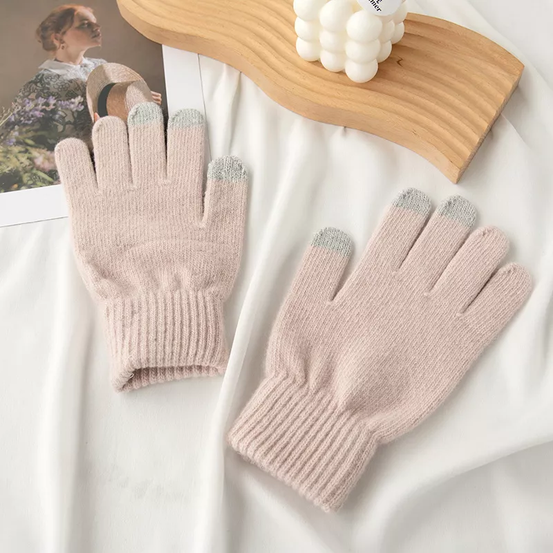 Touchscreen Knit Gloves