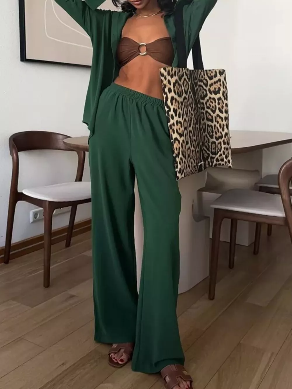 Button Down Shirt and Pants Set, image 23