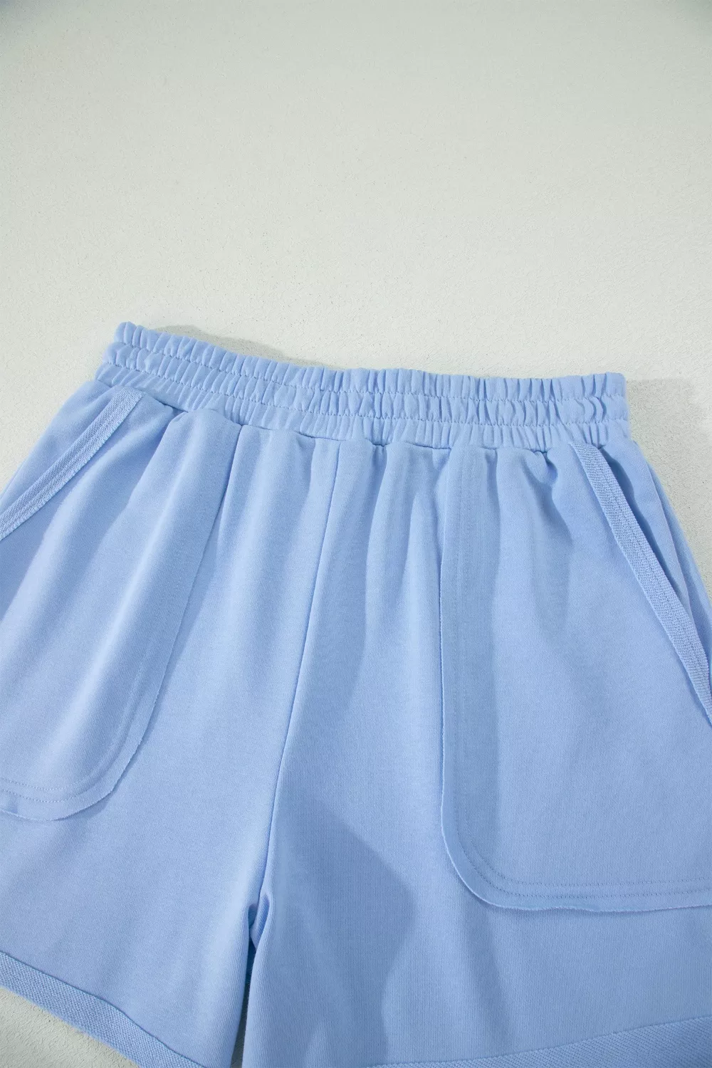 Casual Polo Collar Sleeveless Top and Shorts Set, image 13