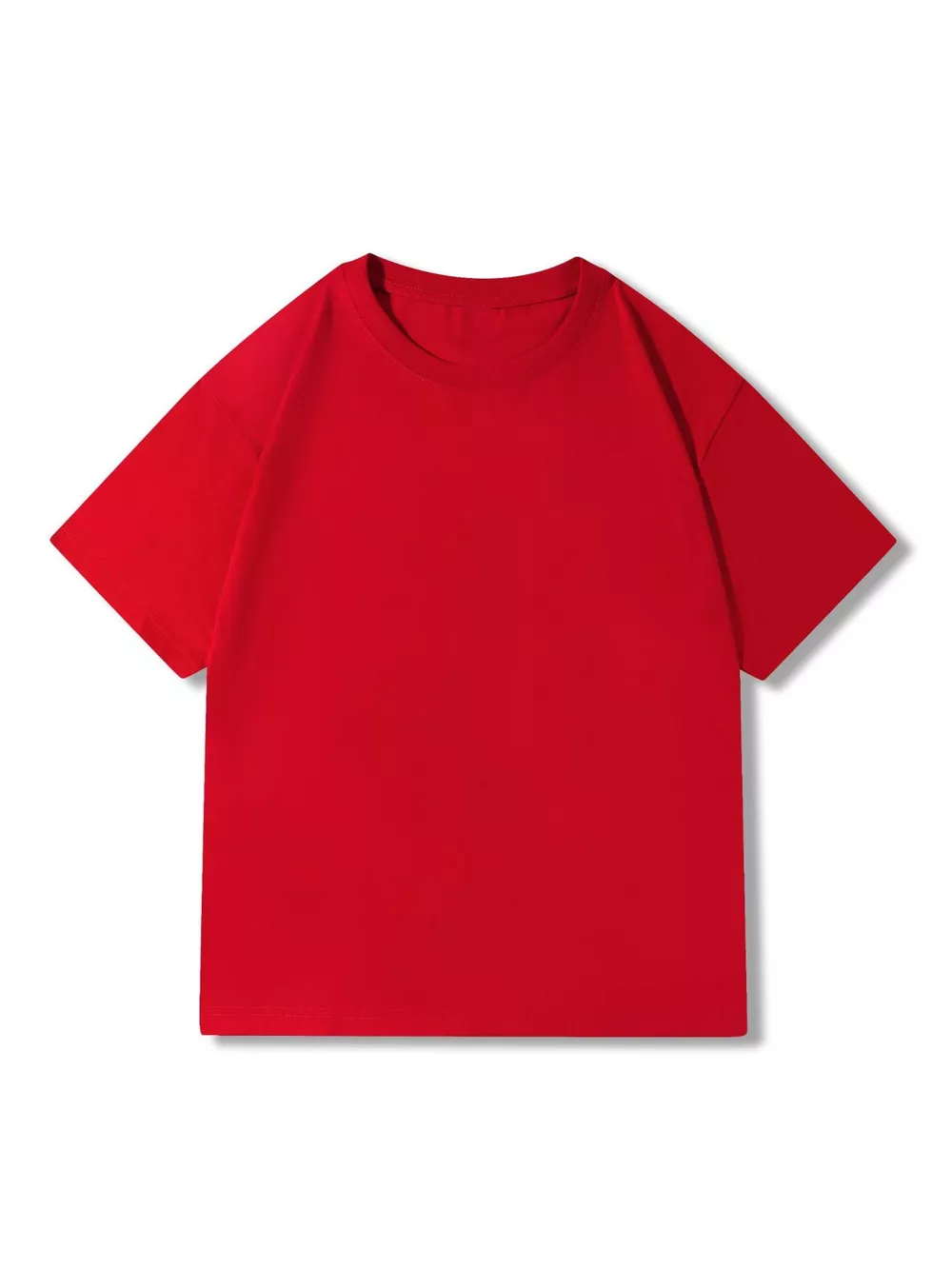 Men's Full Size Classic Crew Neck Solid Color T-Shirt Plus Size, image 7